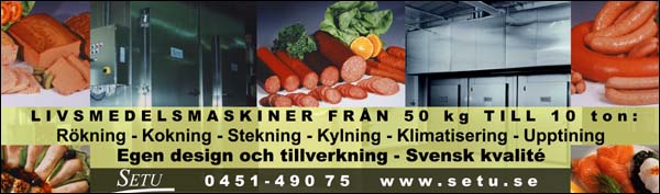 Setu har egentillverkade anlggningar och tillbehr i alla storlekar, frn 50 kg produkt till 10 ton per omgng.